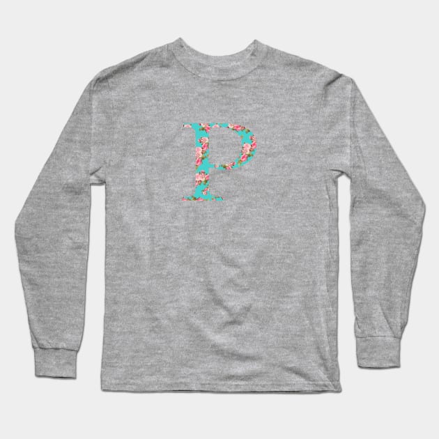 Rho Rose Letter Long Sleeve T-Shirt by AdventureFinder